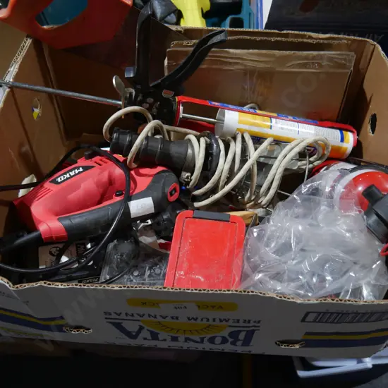 Assorted workshop tools etc