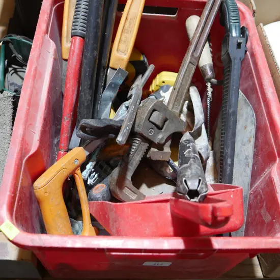 Assorted workshop tools