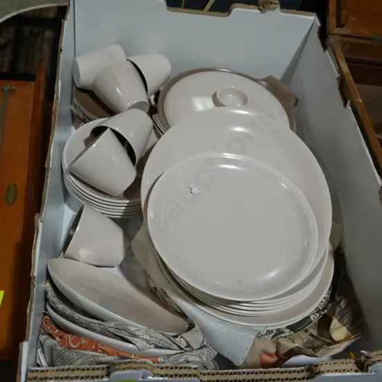 Assorted Poole dinnerware