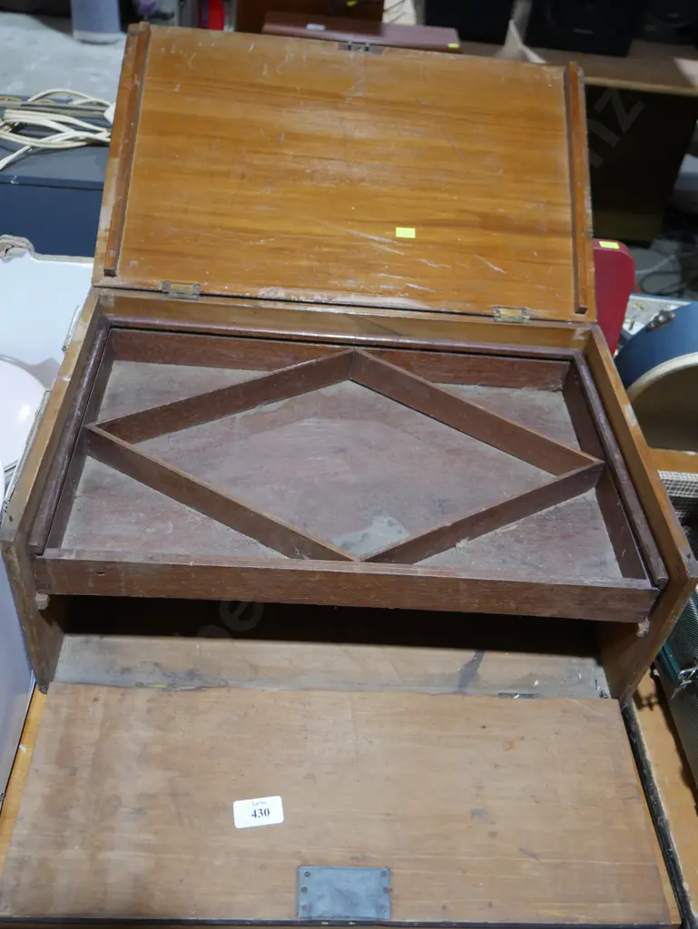 Wooden storage box Image 1++