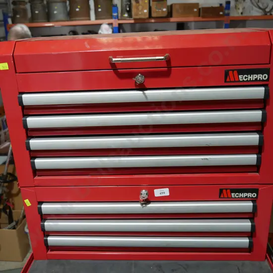 MechPro tool drawers, (on top)