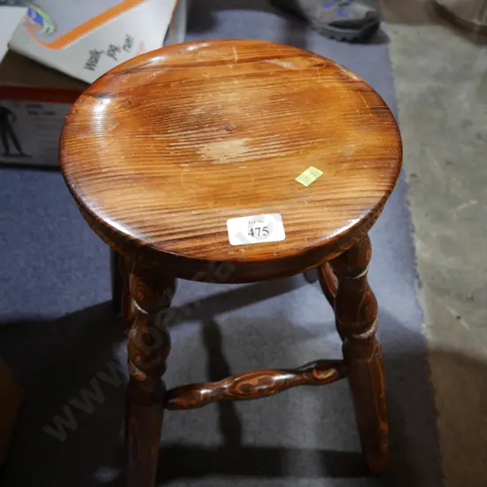 Wooden stool