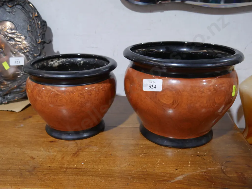 2 German plant pots Image 1++
