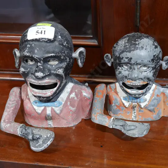 2 Jolly boy money boxes