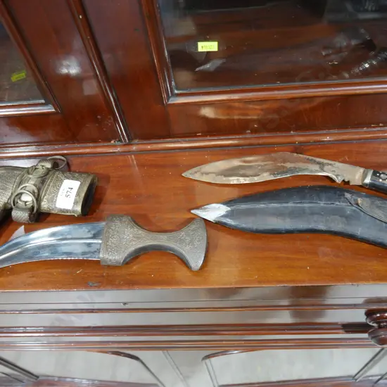 Two daggers and sheaths
