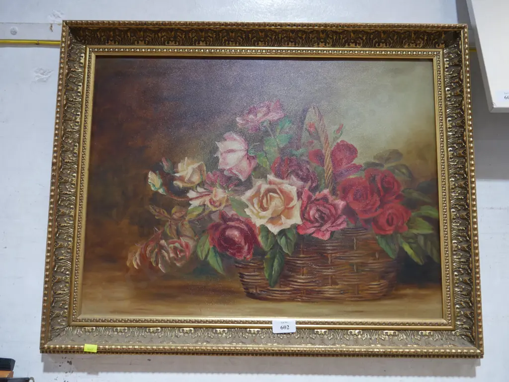 Floral oil painting Image 1++