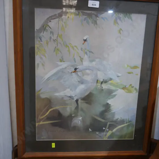 Vernon Ward painting