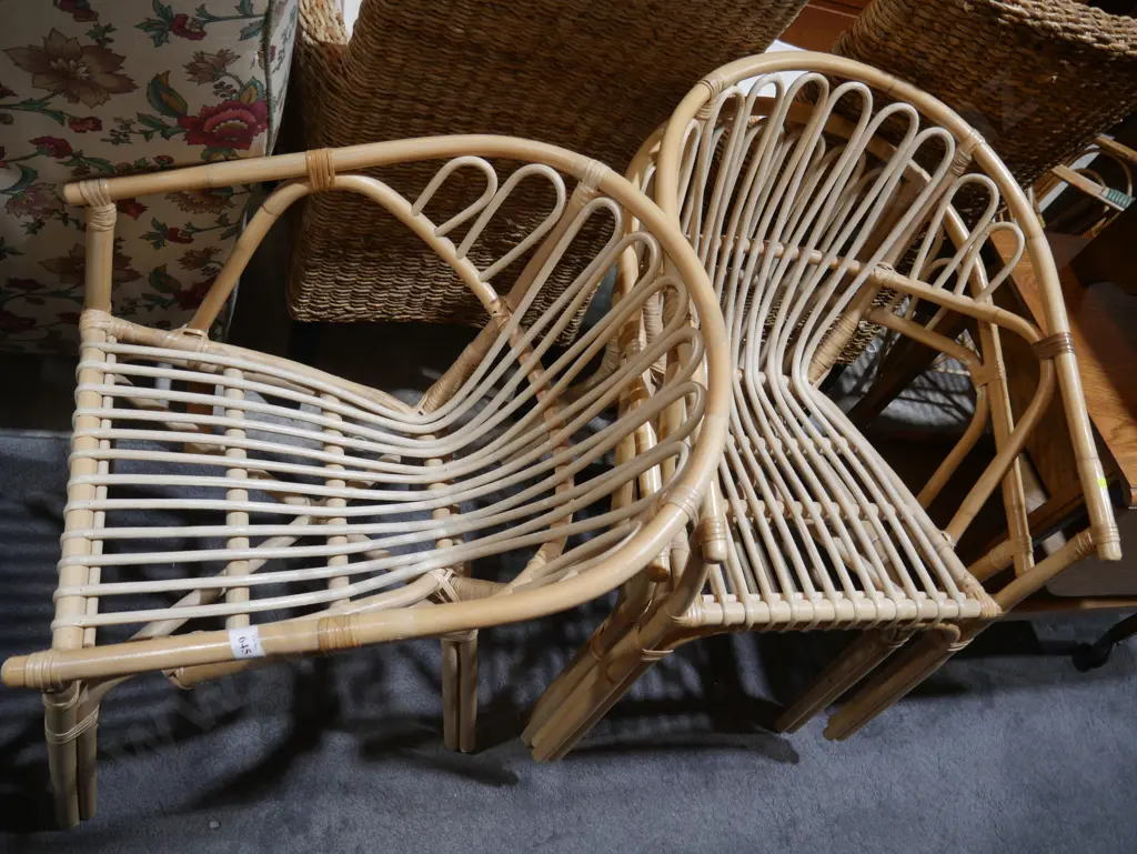 3 cane chairs Image 1++