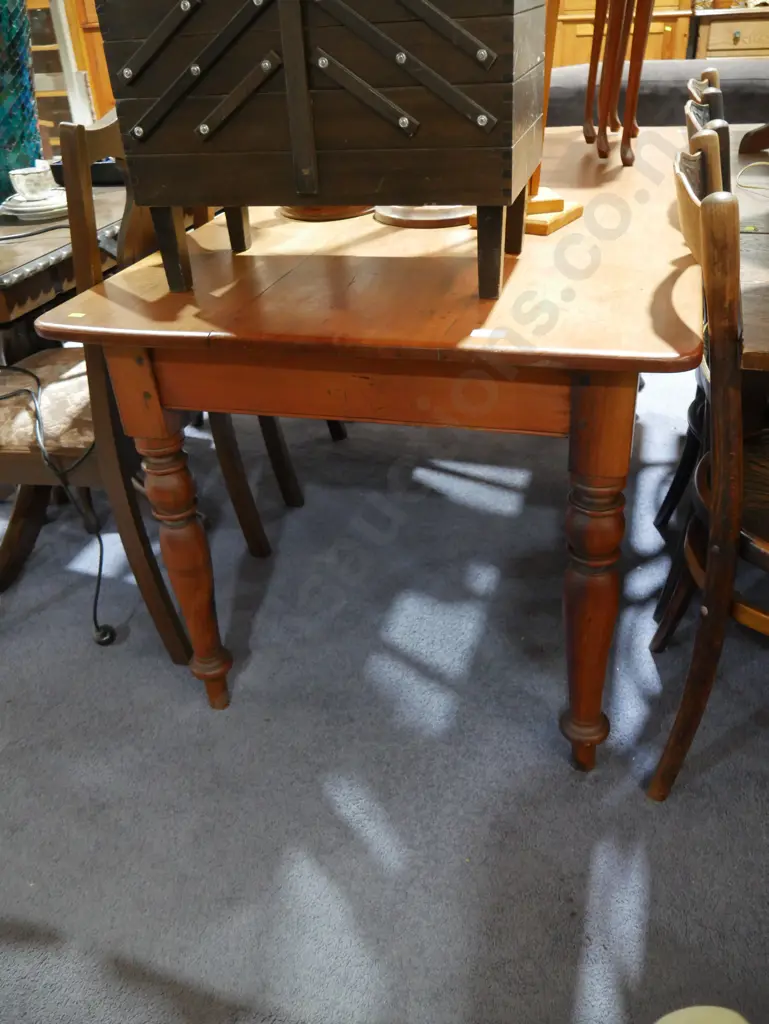 Wooden dining table Image 1++