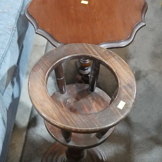 Plant stand & wine table