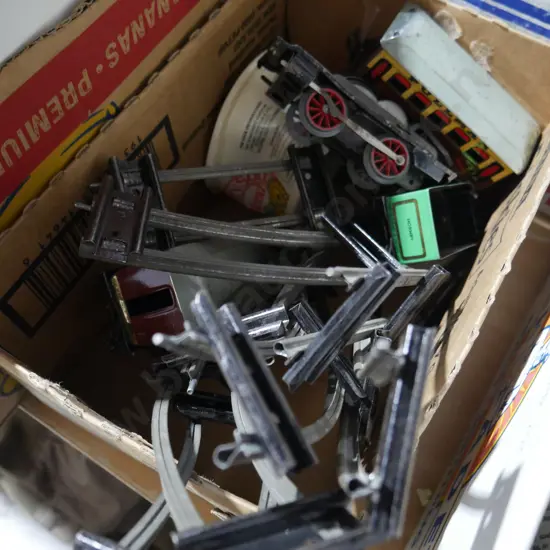 Hornby train and track