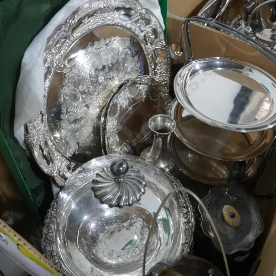 Cake stand,  EP ware