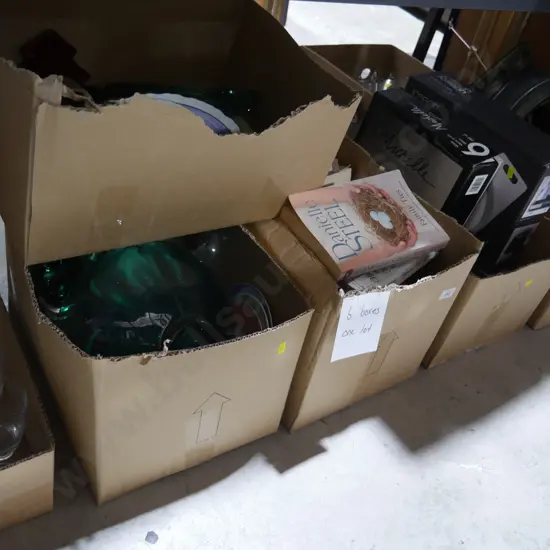 Boxes sundries,6 boxes