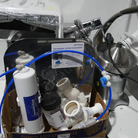 Water fountain , juicer