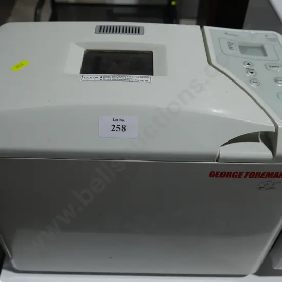 George foreman bread maker