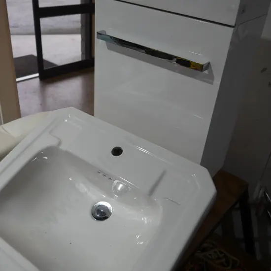 Basin , wall hanging sink cabinet