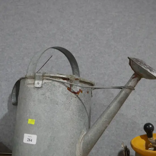 Tin watering can