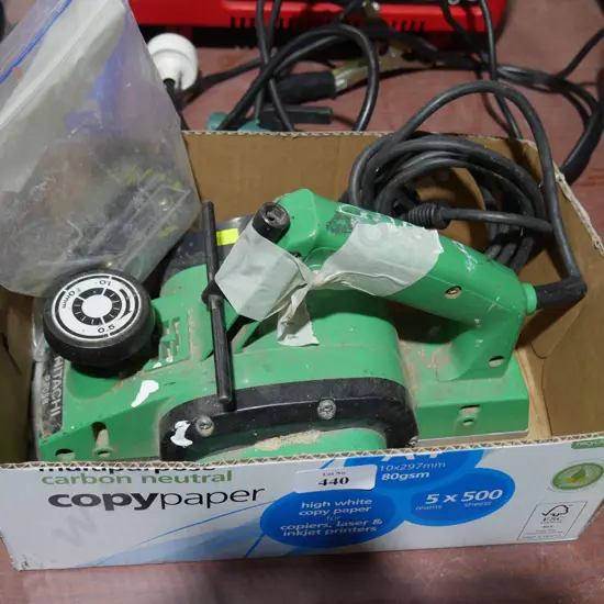 Electric planer, ect