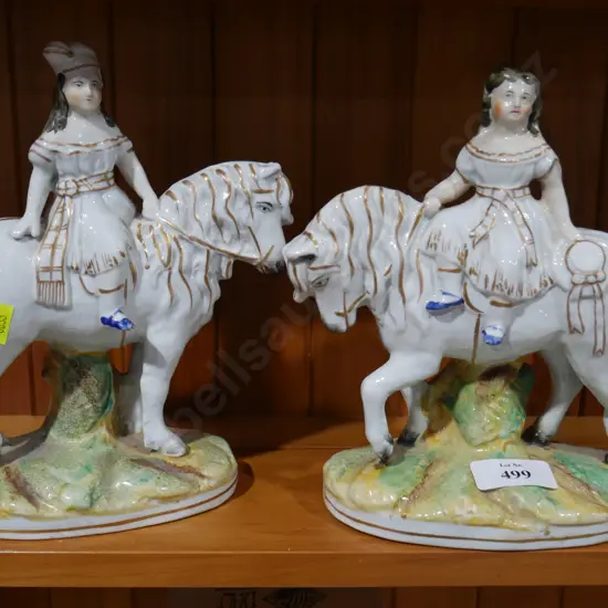Horse figurines