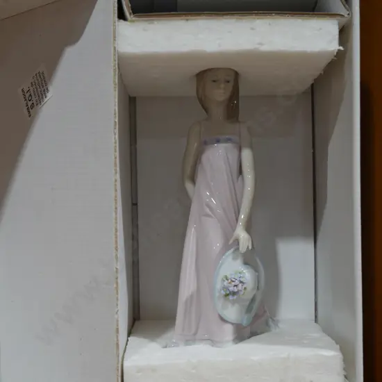 Lladro girl figurine