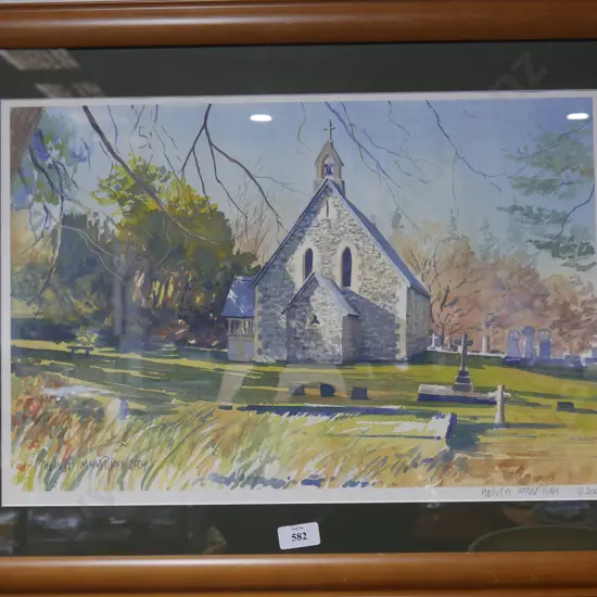 Limited edition print. K McMillan