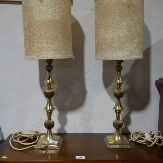 Brass lamps