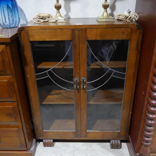 Leadlight china cabinet