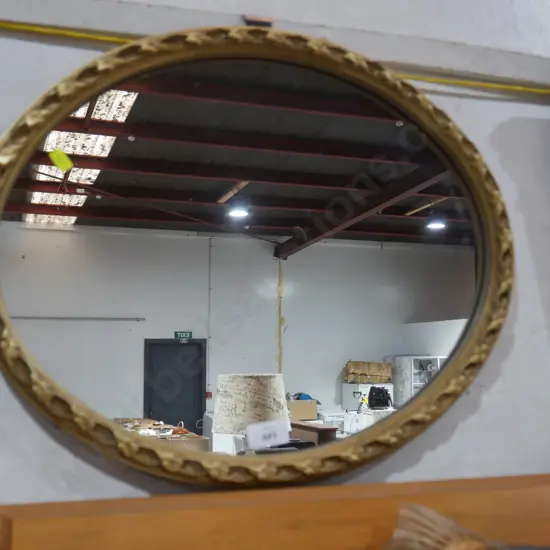 Oval mirror