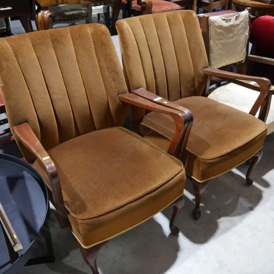Pr arm chairs