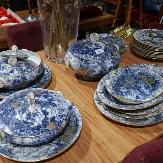 Victorian part dinner set