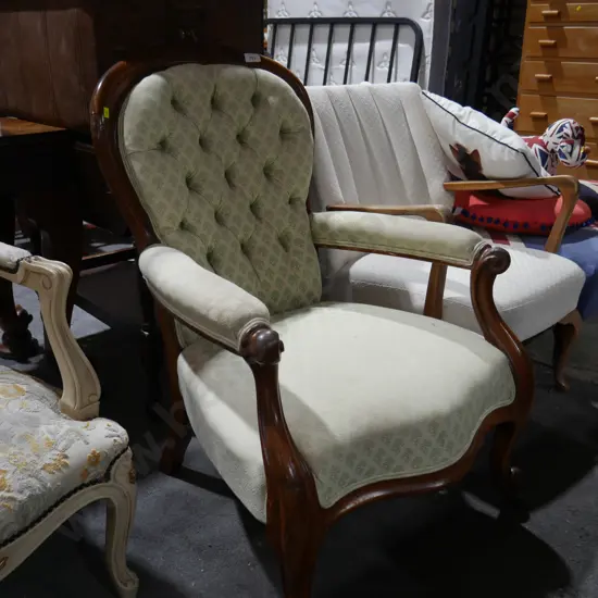 Victorian gents chair