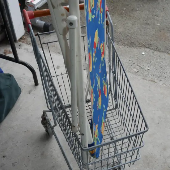 Mini trolley and folding chair