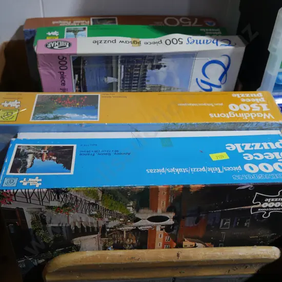 Box of puzzles