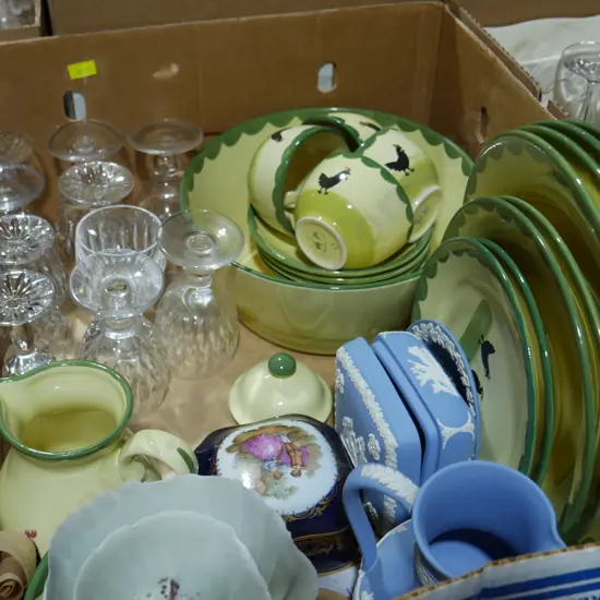 Zeller keramik plates etc