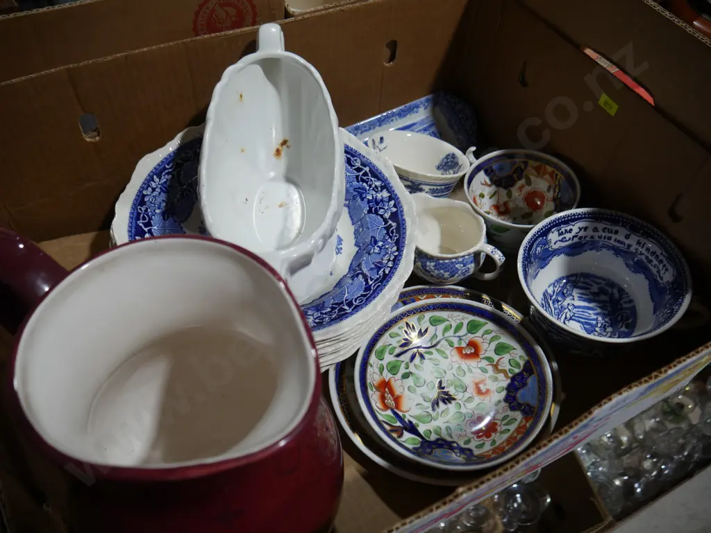 Blue & white china etc Image 1++