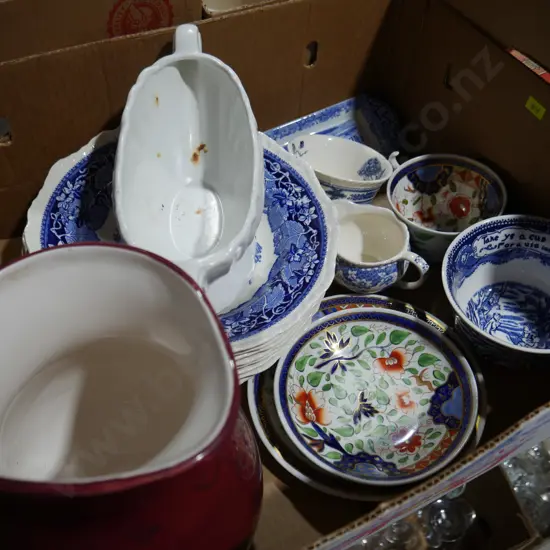 Blue & white china etc