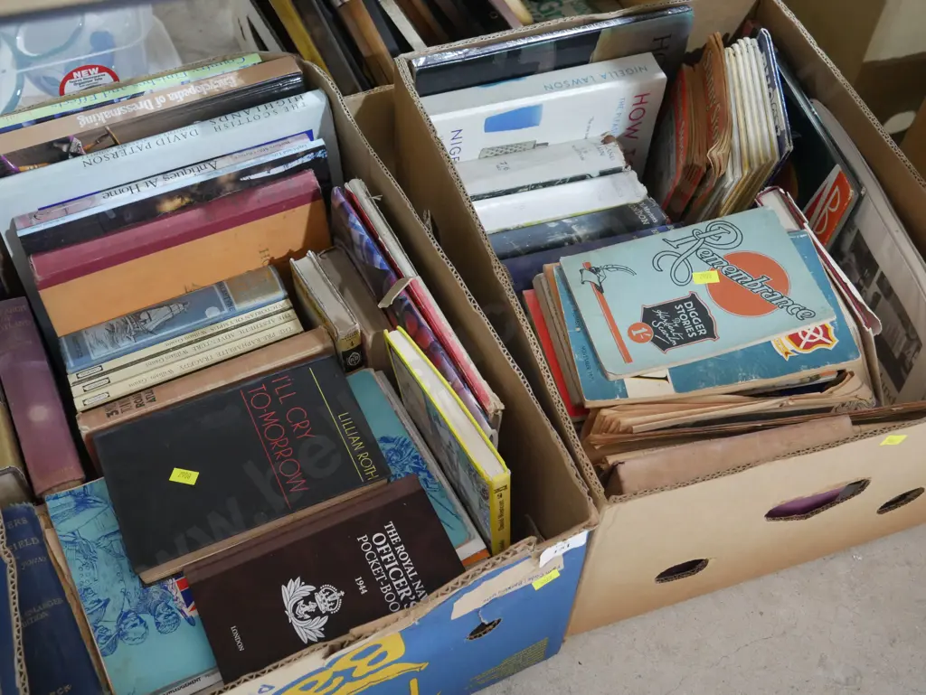 2 boxes of books Image 1++