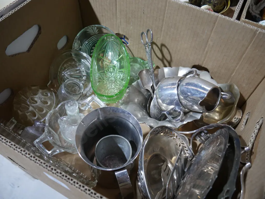 Plated ware, glassware etc Image 1++