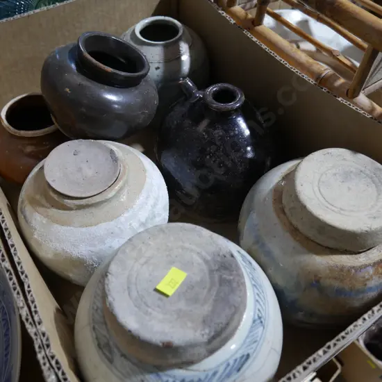 Ginger jars etc