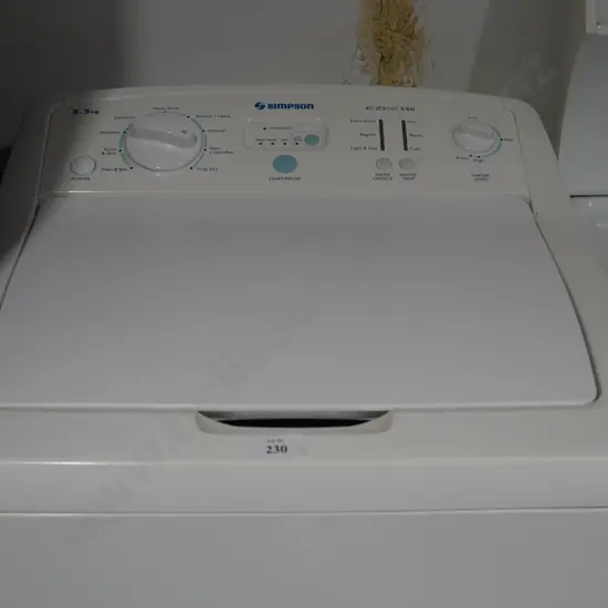 Simpson washing machine