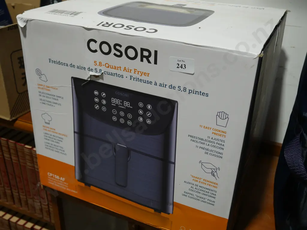 Boxed Cosori air fryer Image 1++
