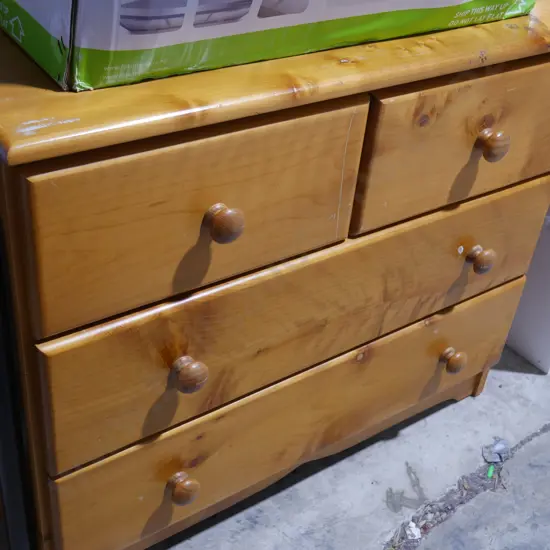 Pine chest