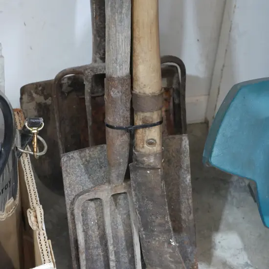 Group of garden tools
