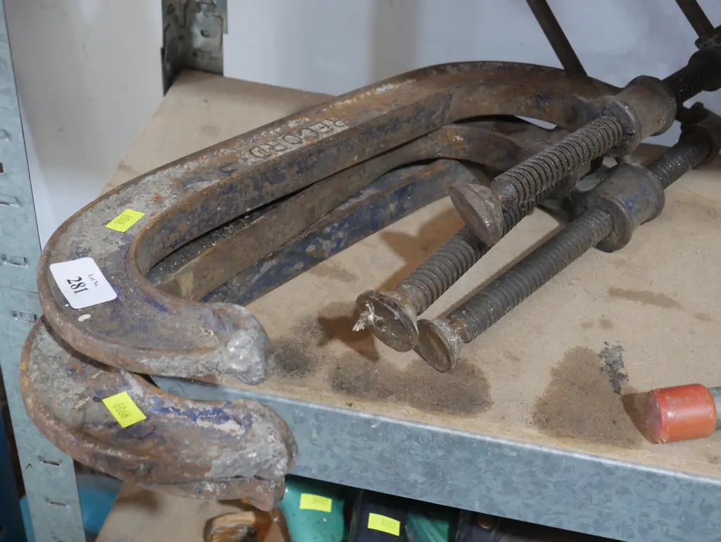 3 G clamps Image 1++