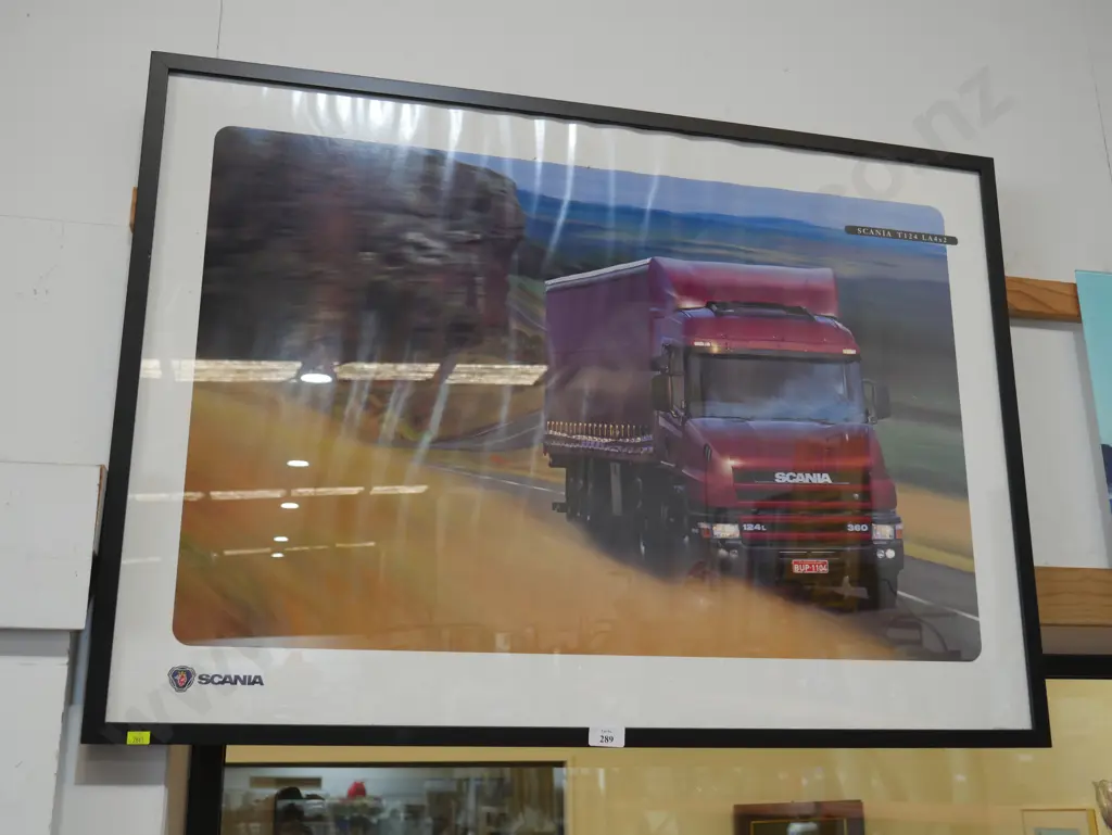 Scania framed poster Image 1++