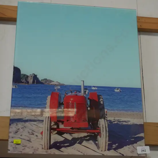 Tractor wall decor