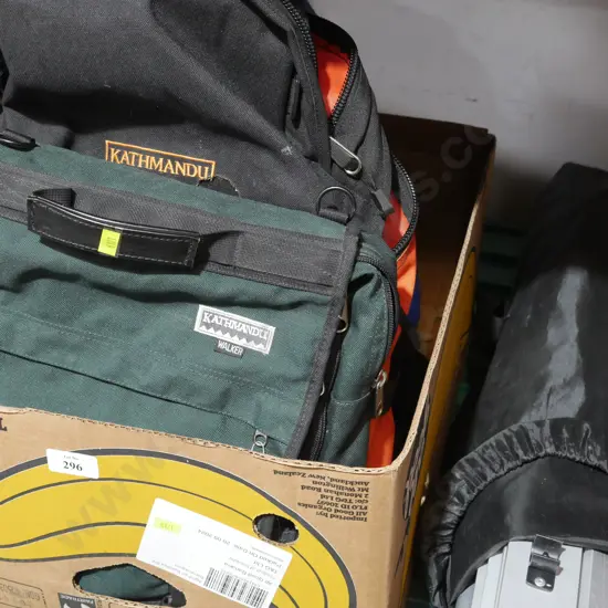 Kathmandu bags and sleeping bag