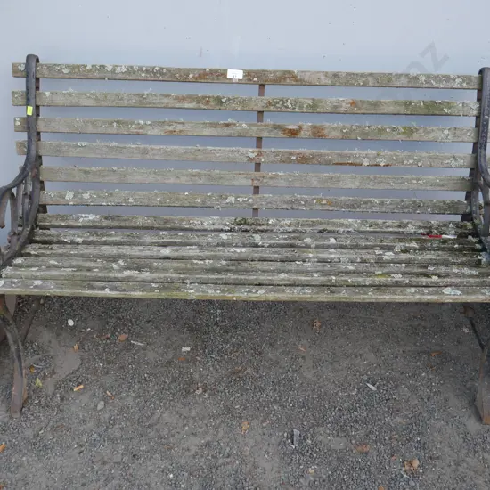Outdoor bench