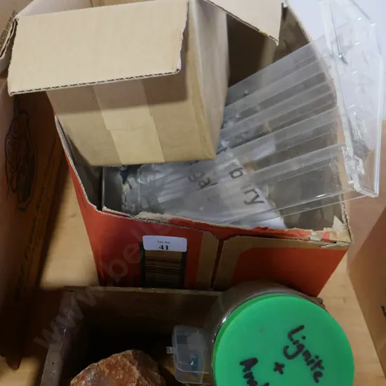 Agates, rock spheres etc