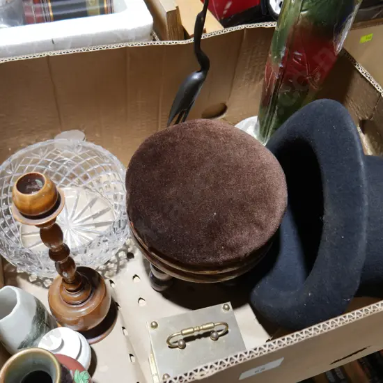 Vases, Crystal bowl etc